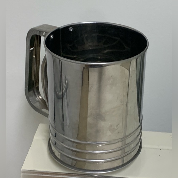 Mid Century Vtg Large Flour Sifter Made in Japan - Picture 7 of 13